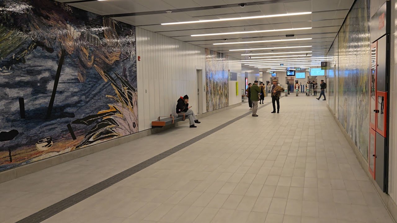 MONTREAL REM Exploring Edouard Montpetit Station  Metro Connection and Elevators with Elton McFall 