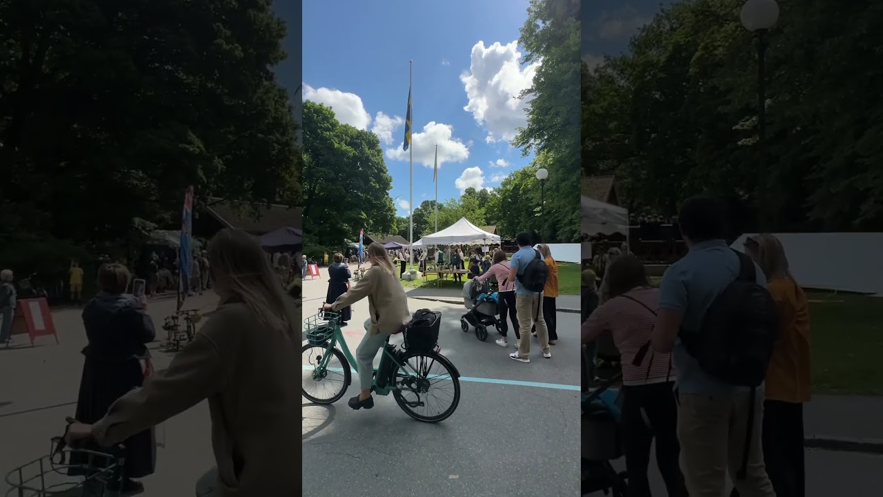 Sveriges Nationaldag 6:e Juni 2024 - Slottsskogen Göteborg