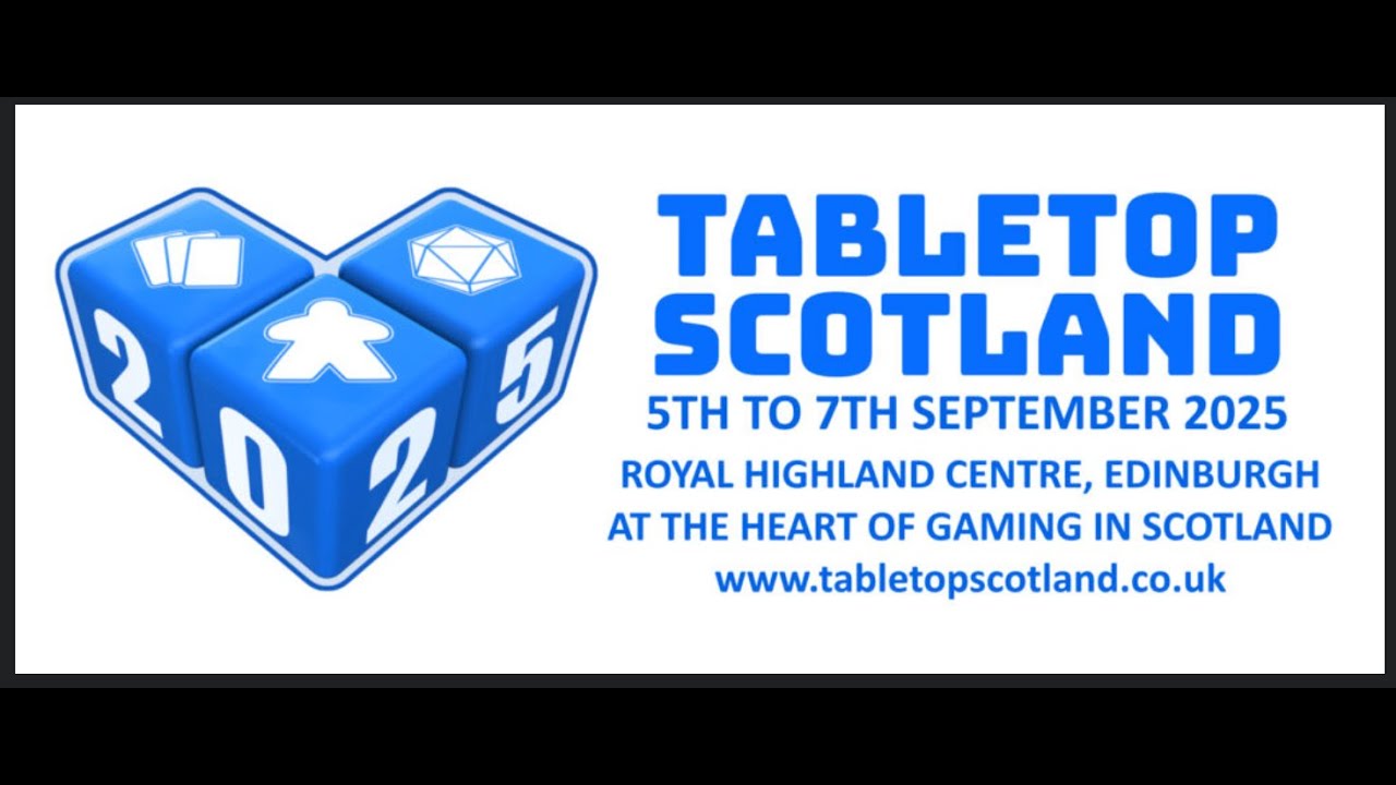 TABLETOP SCOTLAND  2025 Introduction with Gemma.