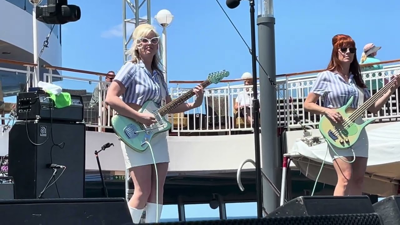 The Surfrajettes - The Train Kept A-Rollin – Live - Norwegian Pearl Cruise Ship - March 26, 2022