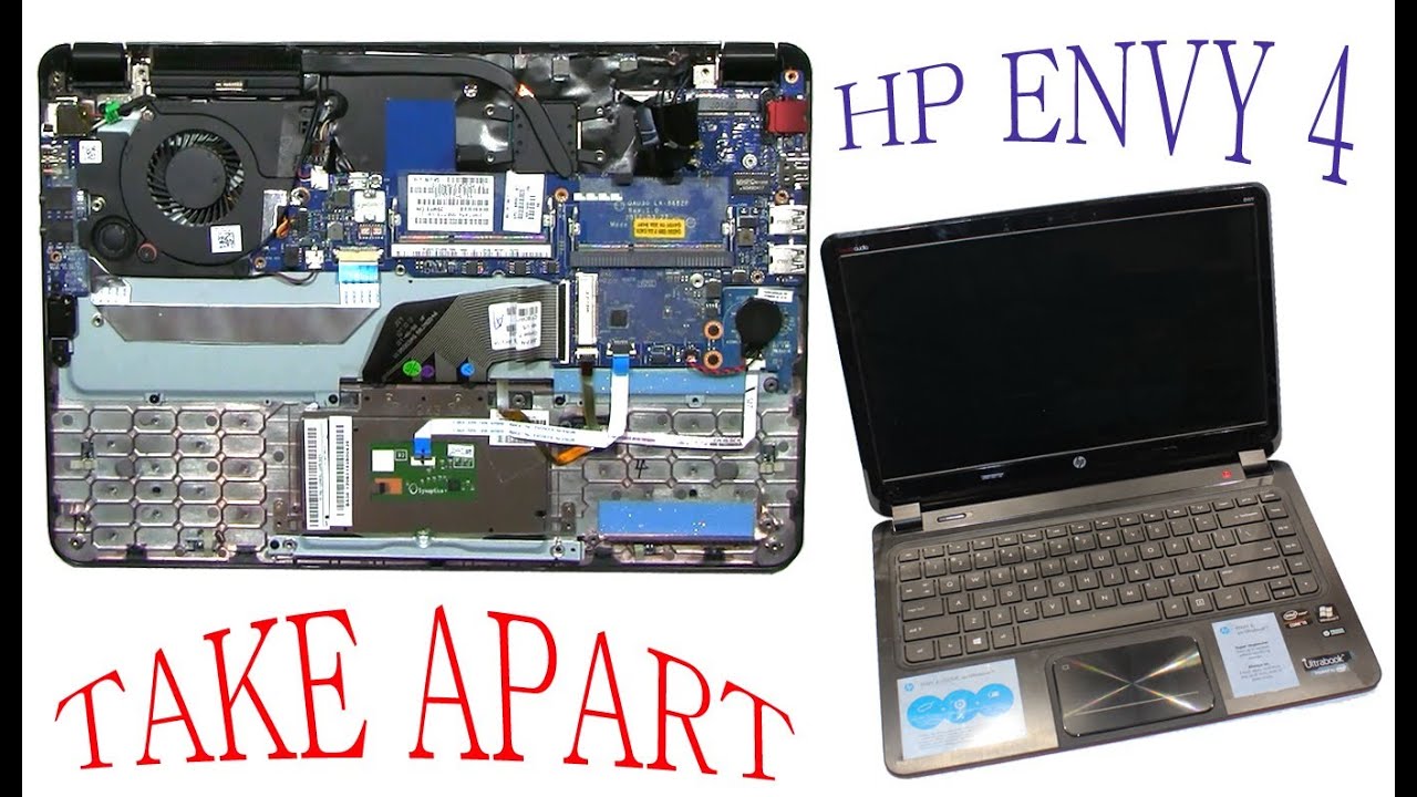 HP ENVY 4 Take Apart and Reassemble