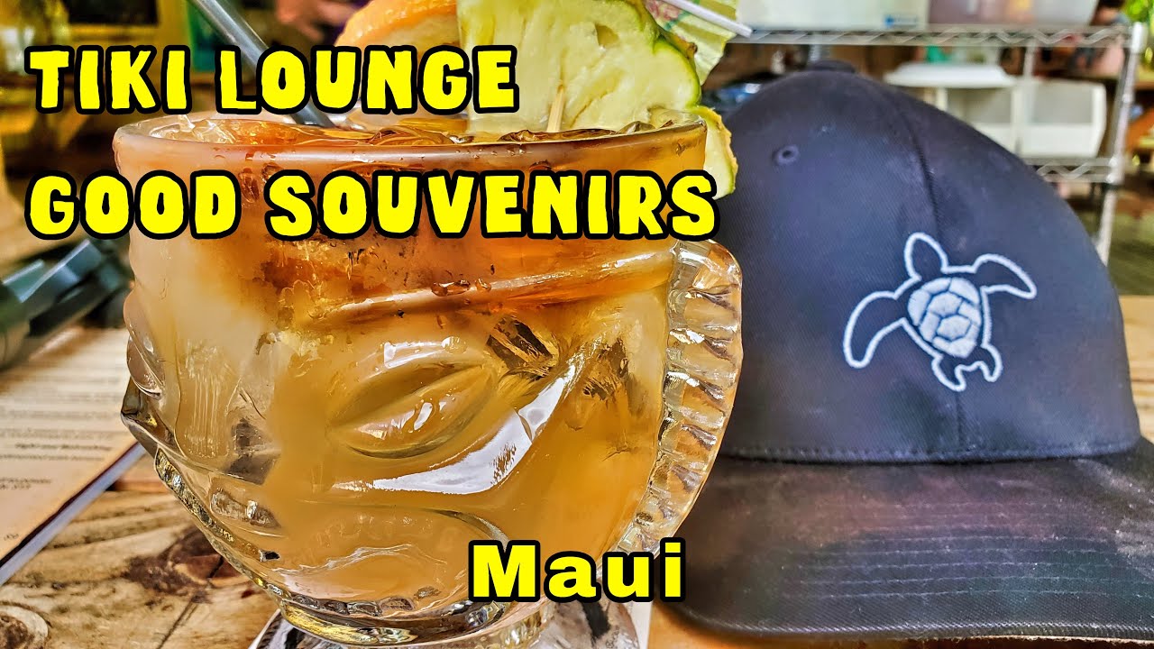 Tiki Lounge & Kihei Shopping.  Great Pizza & Hawaiian Souvenirs. Great Kihei Sports Bar.