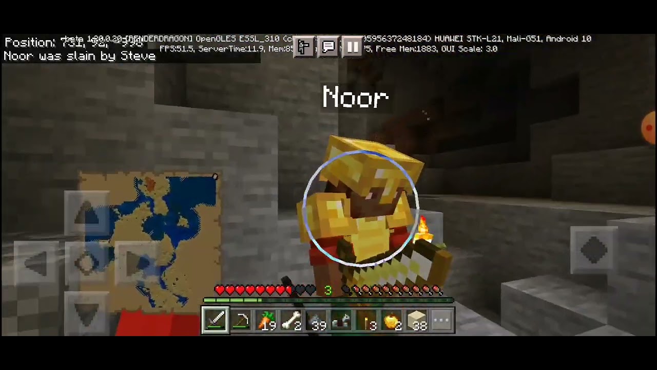 Mine craft رحله كهفيه