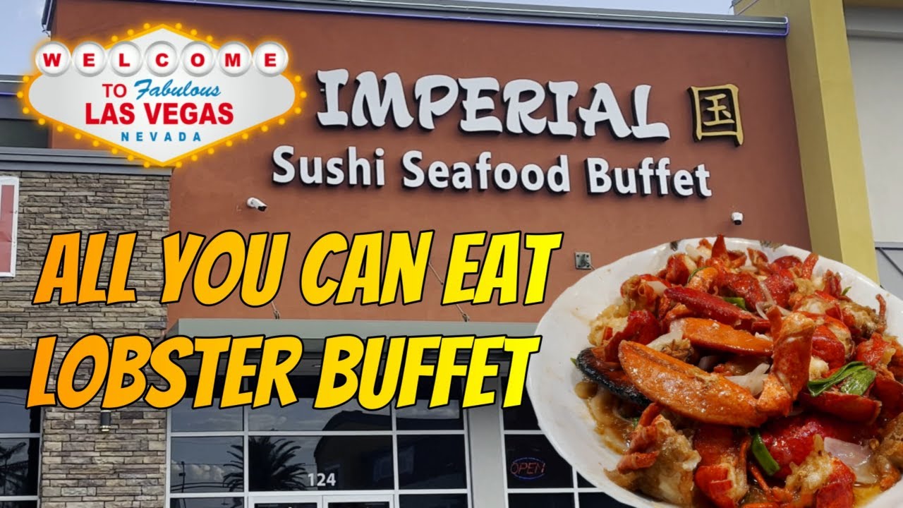 Обзор LAS VEGAS Buffet — неограниченное количество лобстеров в Imperial Sushi Seafood Buffet в Ча...