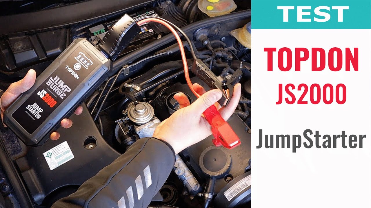 Batterie defekt? Starthilfe mit dem TOPDON JS2000 (JumpStarter/Booster) - Review/Test