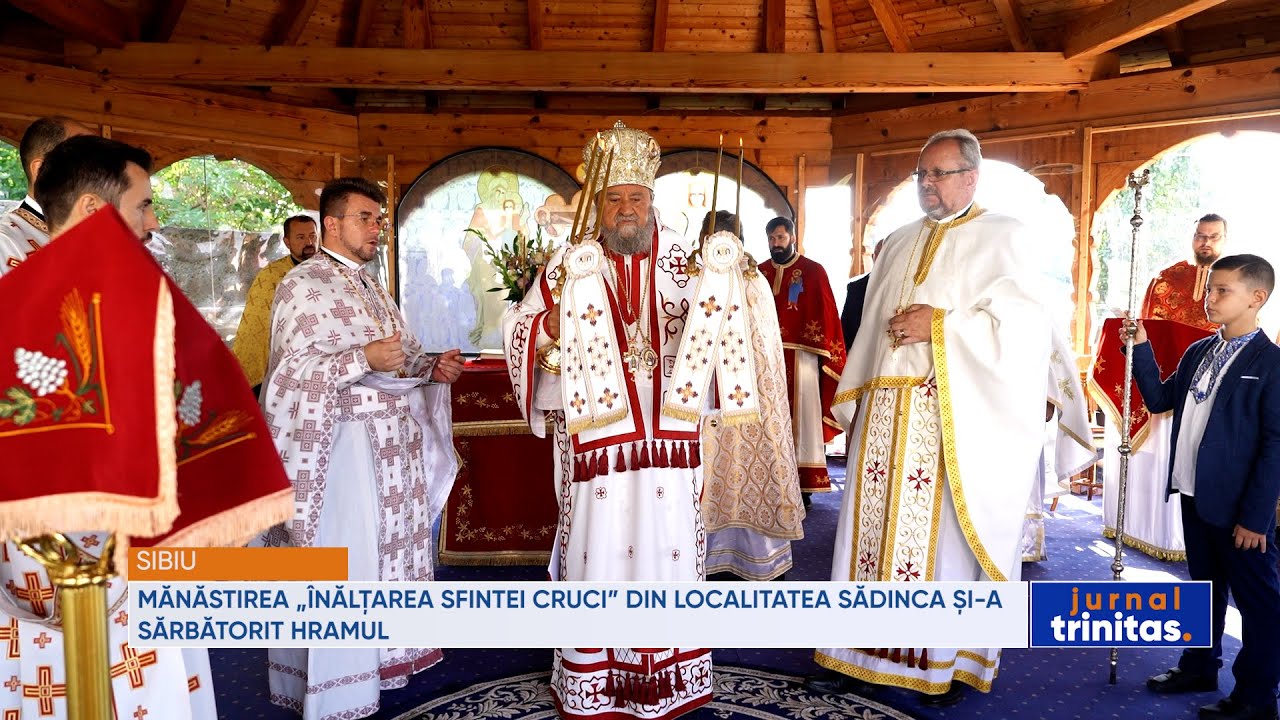 Mănăstirea „Înălţarea Sfintei Cruci” din localitatea Sădinca și-a sărbătorit hramul