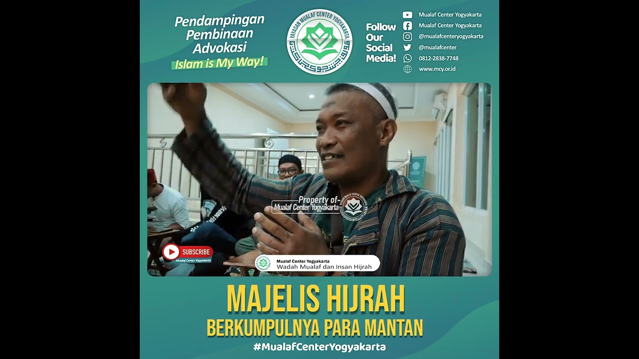 🔵 BERKUMPULNYA PARA MANTAN | CUK ANI JOGJA | MUALAF CENTER YOGYAKARTA