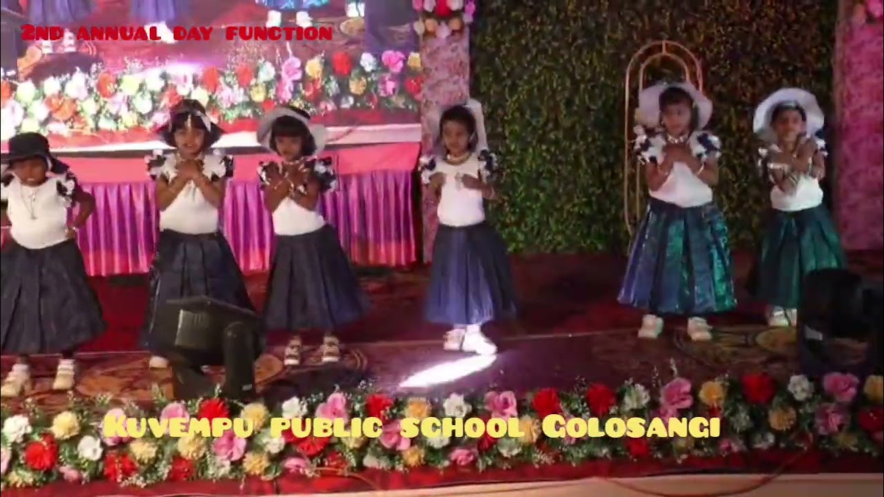 Ukg girls!yello jinigiruv neeru!#kuvempupublicschoolGolasangi#BBagewadi#Like#Share#Subscribe#