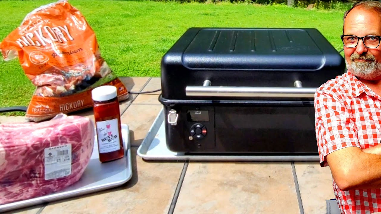 TRAEGER RANGER 10 Pound Boston Butt Portable Pellet Grill