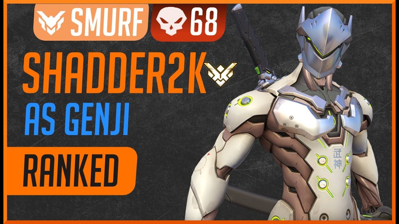 [32] Shadder2k as Genji | 68 Elims | Lijiang | Smurf account 『Overwatch Pro Replays』