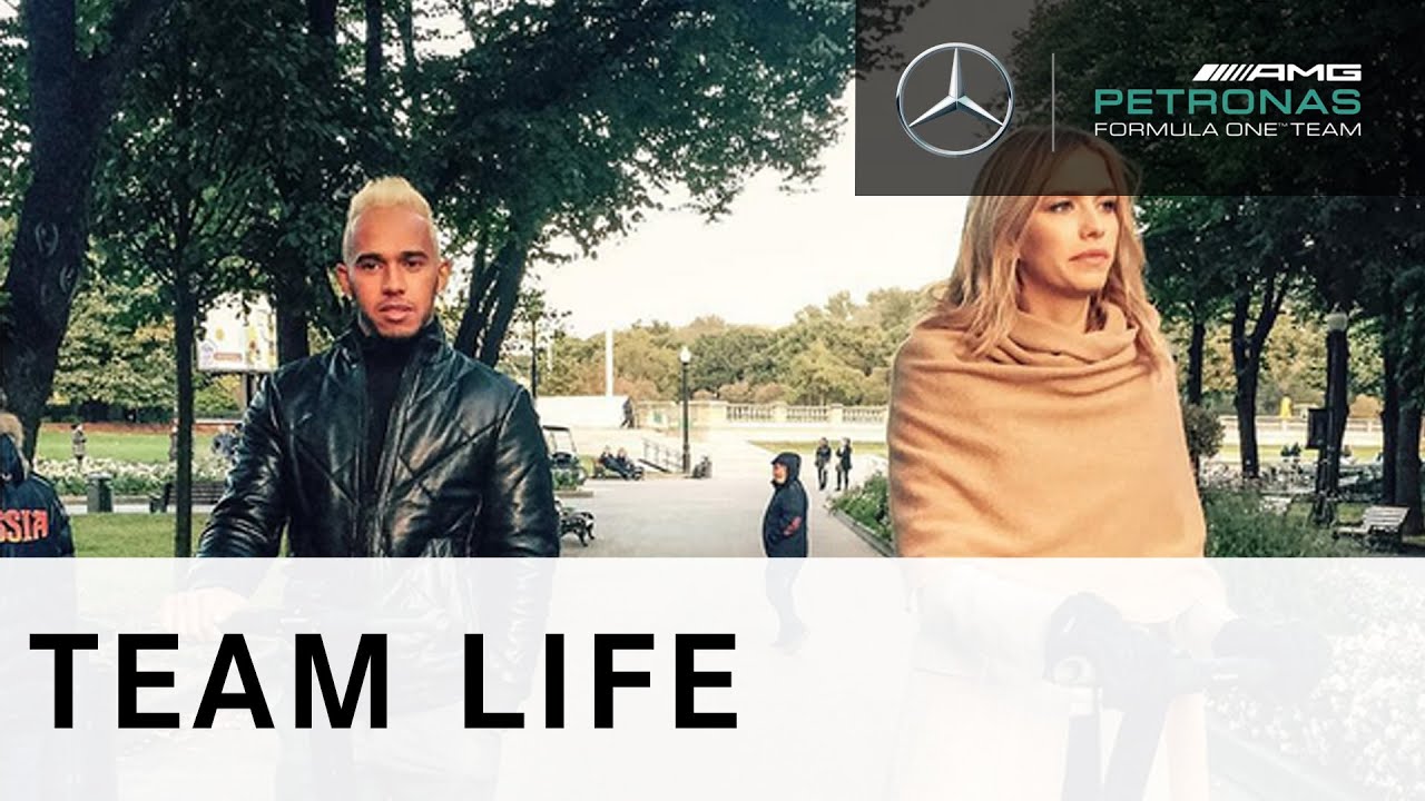 F1 Champion Lewis Hamilton visits Moscow with Lena Perminova and HUGO BOSS