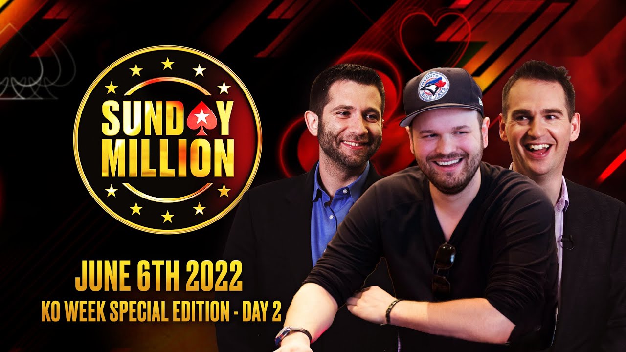 $109 SUNDAY MILLION: KO WEEK SPECIAL EDITION - DAY 2 &spades;️ With James, Joe, & Griffin &spades;️ PokerStars
