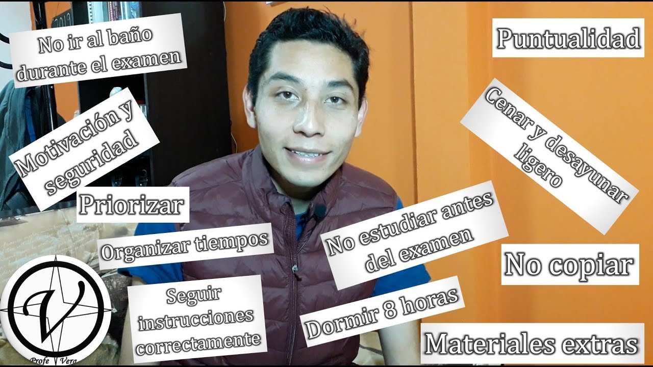 Consejos para presentar tu examen de admisión