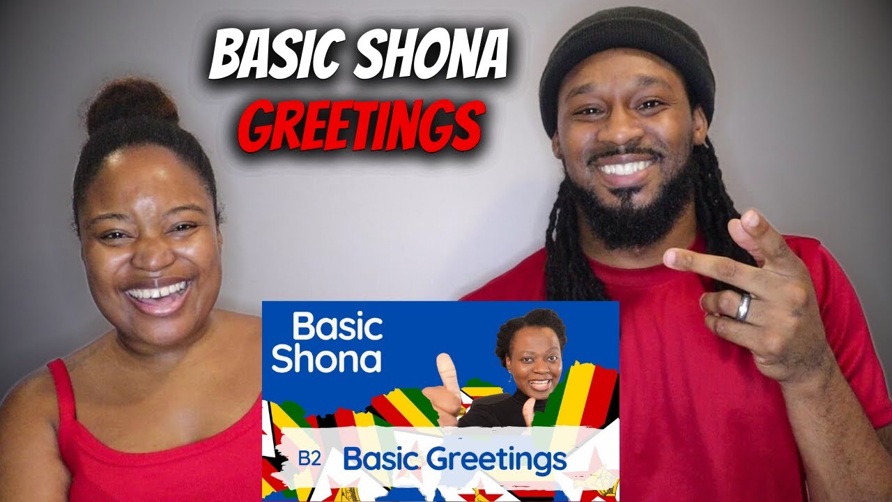 🇿🇼 LET'S LEARN AN AFRICAN LANGUAGE! African Americans Learn Basic Shona Greetings