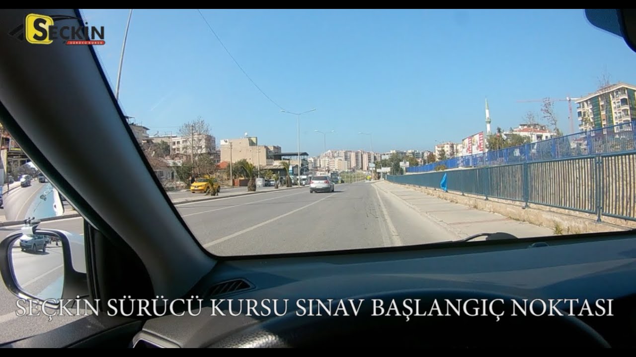 İZMİR - KARABAĞLAR SEÇKİN SÜRÜCÜ KURSU SINAV GÜZERGAHI