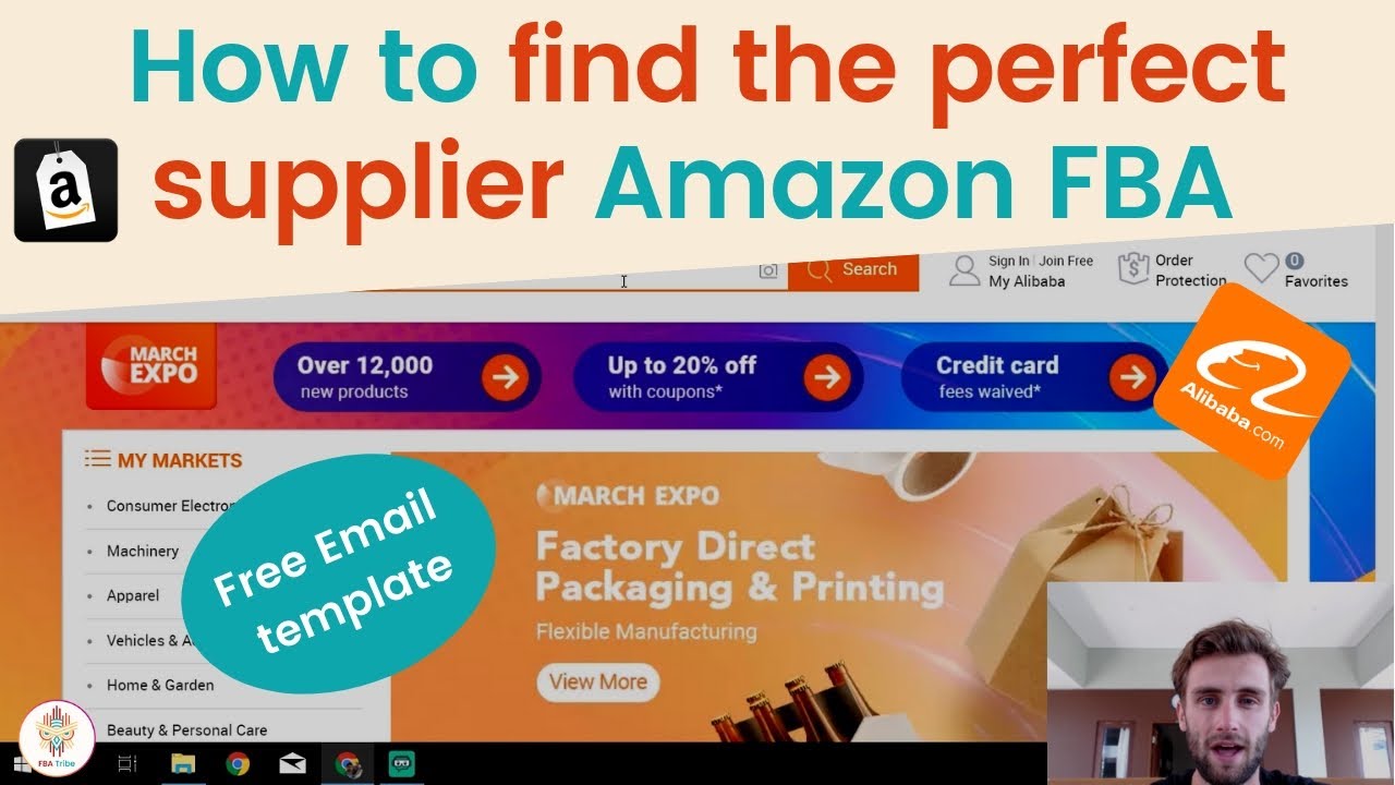 How To Find A Supplier For Your Amazon FBA Business? | Manufacturer research Alibaba