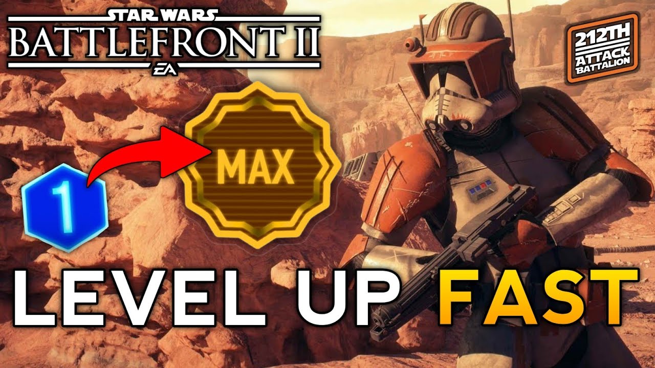 The FASTEST Way to Level Up in Battlefront 2
