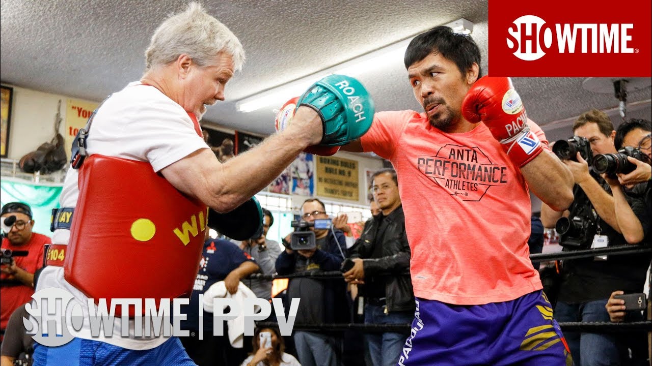 Manny Pacquiao and Freddie Roach Workout | SHOWTIME PPV