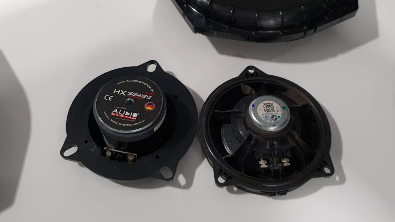 BMW F20 F21 G01 G02 G05 Audio System X200BMW +evo vs. BMW HiFi