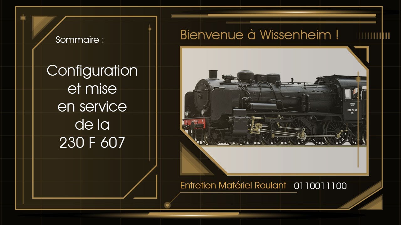 Entretien et mise en service   230F607