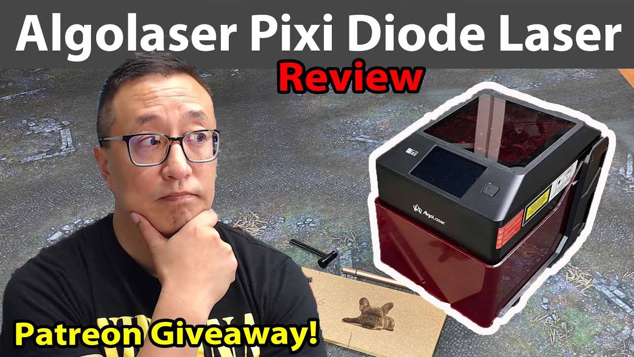 Algolaser Pixi 10W Diode Laser Review & Giveaway!