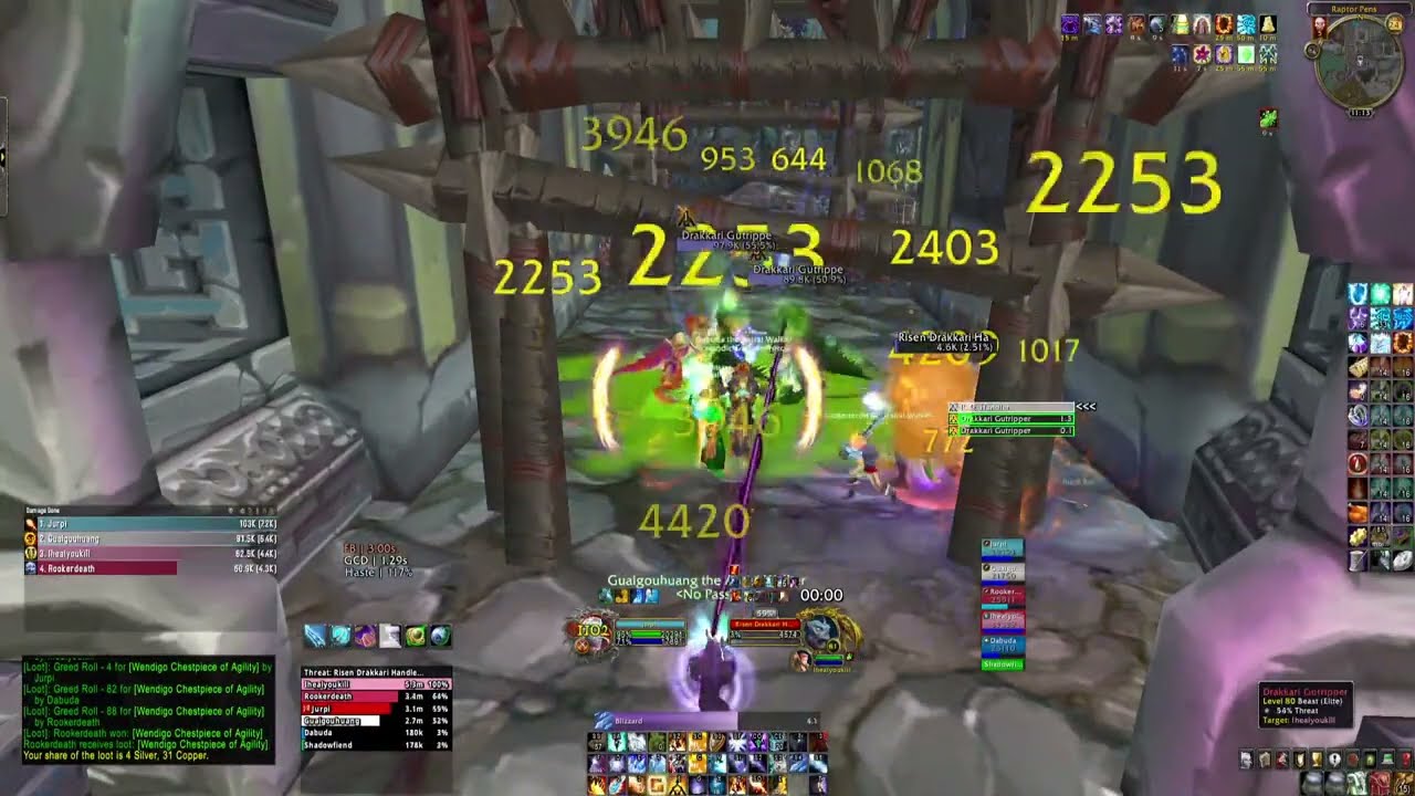 Drak'Tharon Keep H++ | Fire Mage | Wotlk Classic