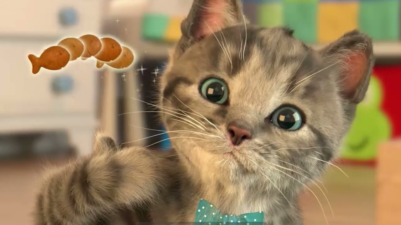 LITTLE KITTEN AND FRIENDS ADVENTURE - KITTY CRUMBS EDUCATIONAL STORY - ANIMALS CARTOON FOR KIDS
