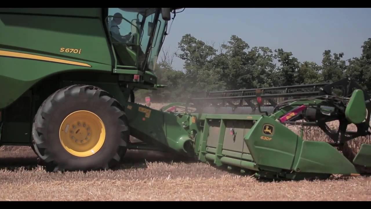 Демонстрація комбайну John Deere S670i