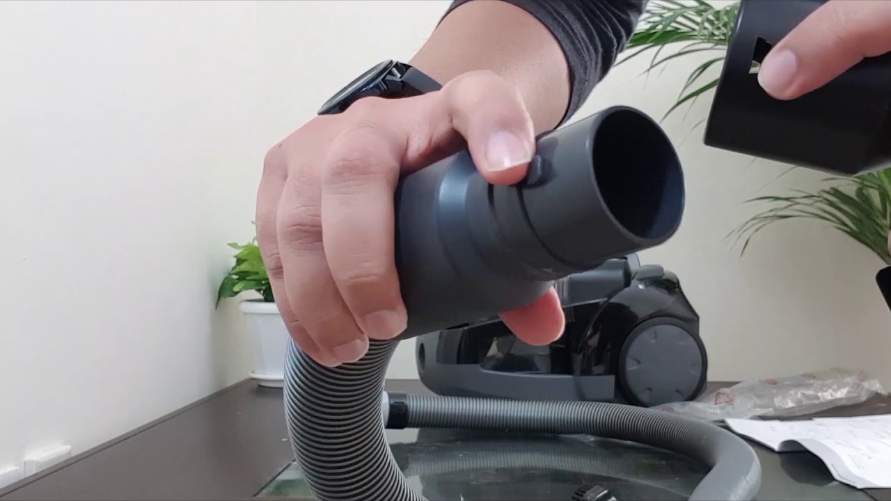 Распаковка, сборка, первый опыт: пылесос Panasonic