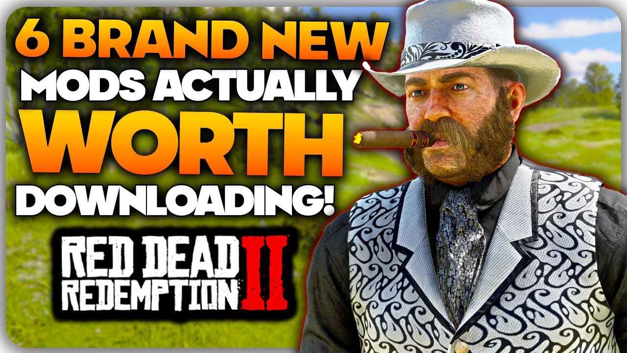 6 совершенно НОВЫХ модов для RDR2, которые действительно стоит скачать! || Лучшие моды для Red De...