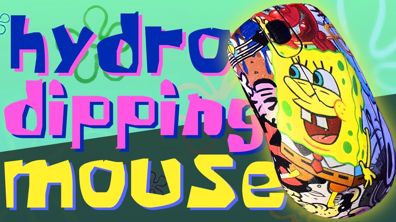 Hydro-dipping your own Gaming Mouse!