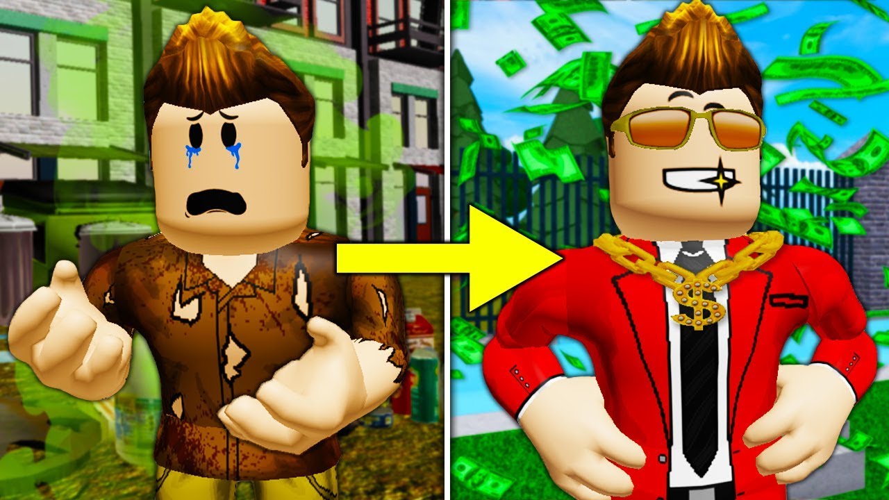 Poor to Rich: Becoming Successful *FULL MOVIE* (A Sad Roblox Movie)