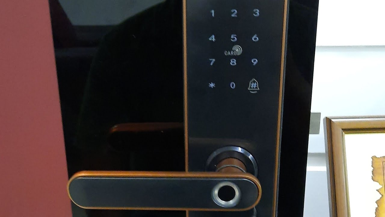 Wifi Lock Demo #smartlife #tuya #wifilock
