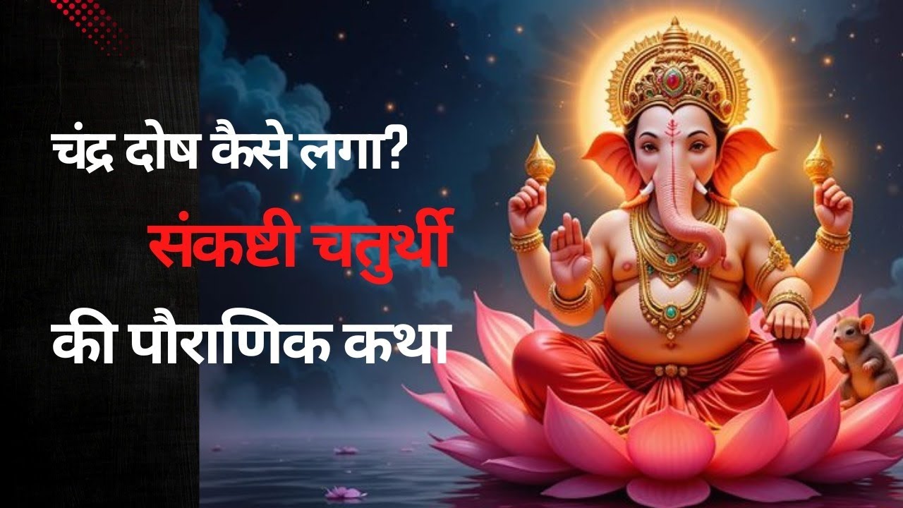 चंद्र दोष क्यों लगा? जानिए संकष्टी की कथा