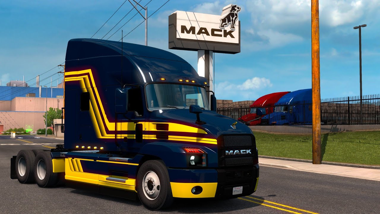 Создание автомобиля Mack Anthem стоимостью 200 000 долларов в American Truck Simulator