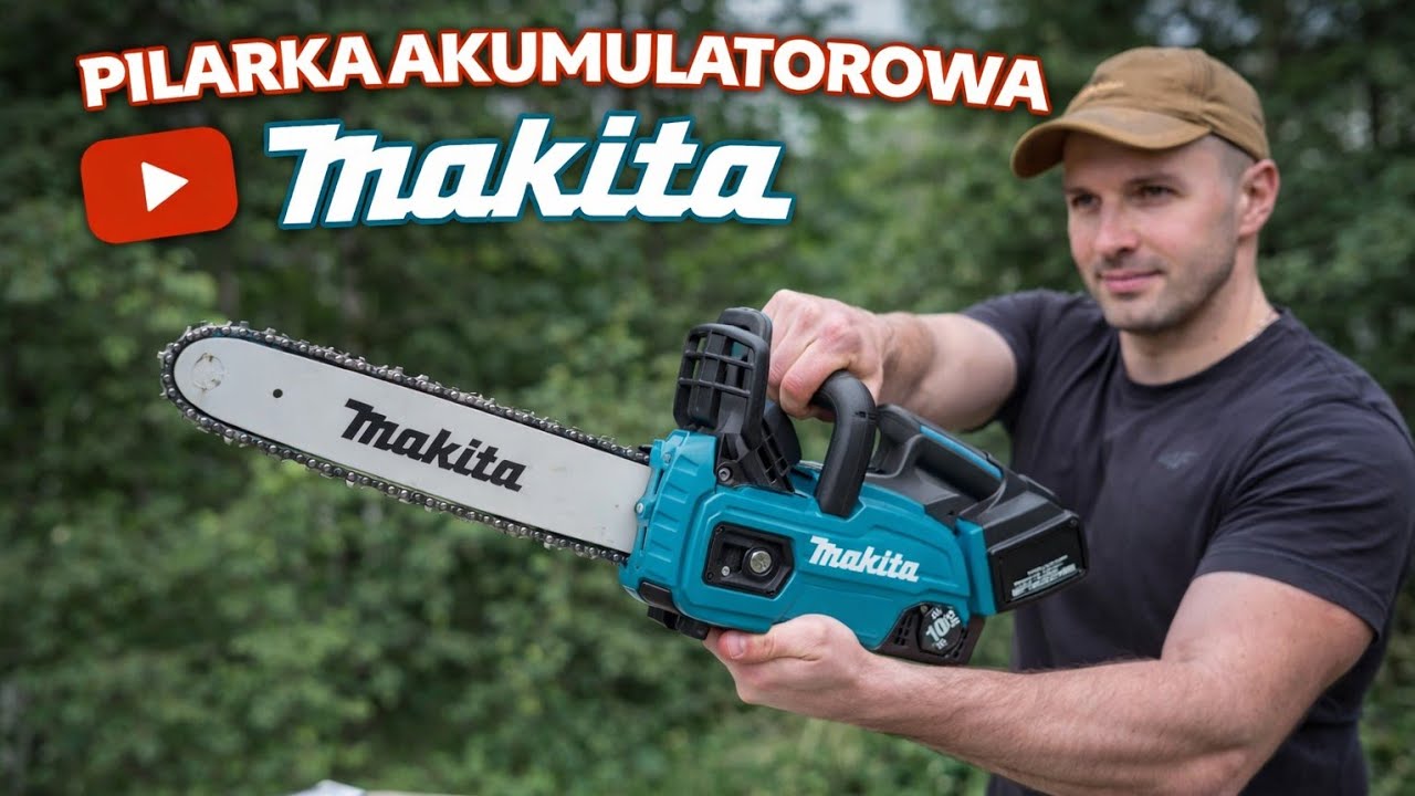 Pilarka akumulatorowa łańcuchowa Makita 18V 25cm Piła chainsaw DUC254Z