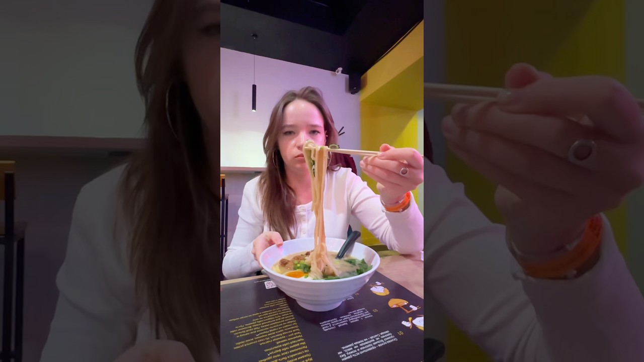 Попробовала сырный рамен в Slurp ramen (Санкт-Петербург). Кто был там, как вам?)