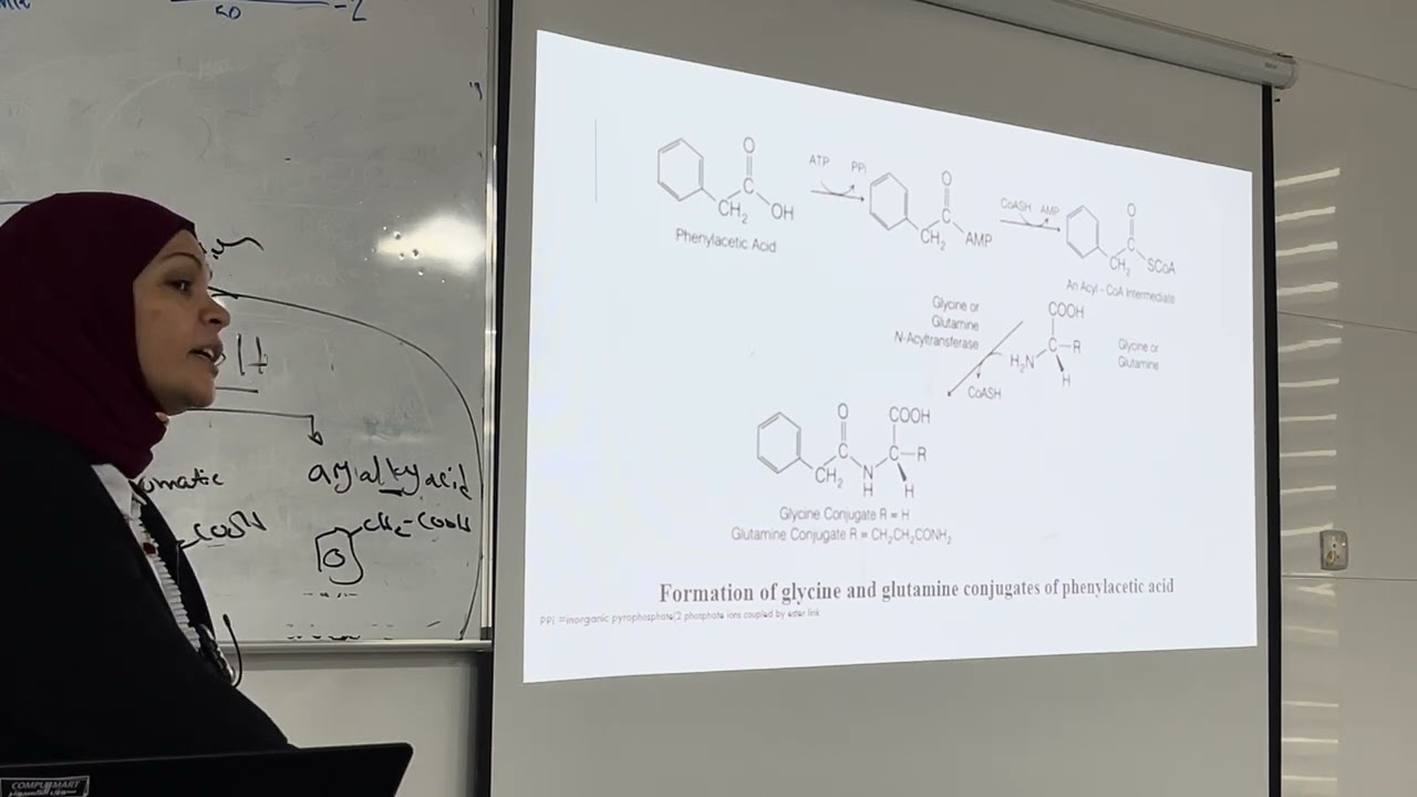 Organic/ Phase II: Amino Acids Conjugation, (GSH)Conjugates/Factors Affecting Drug Metabolism /lec10