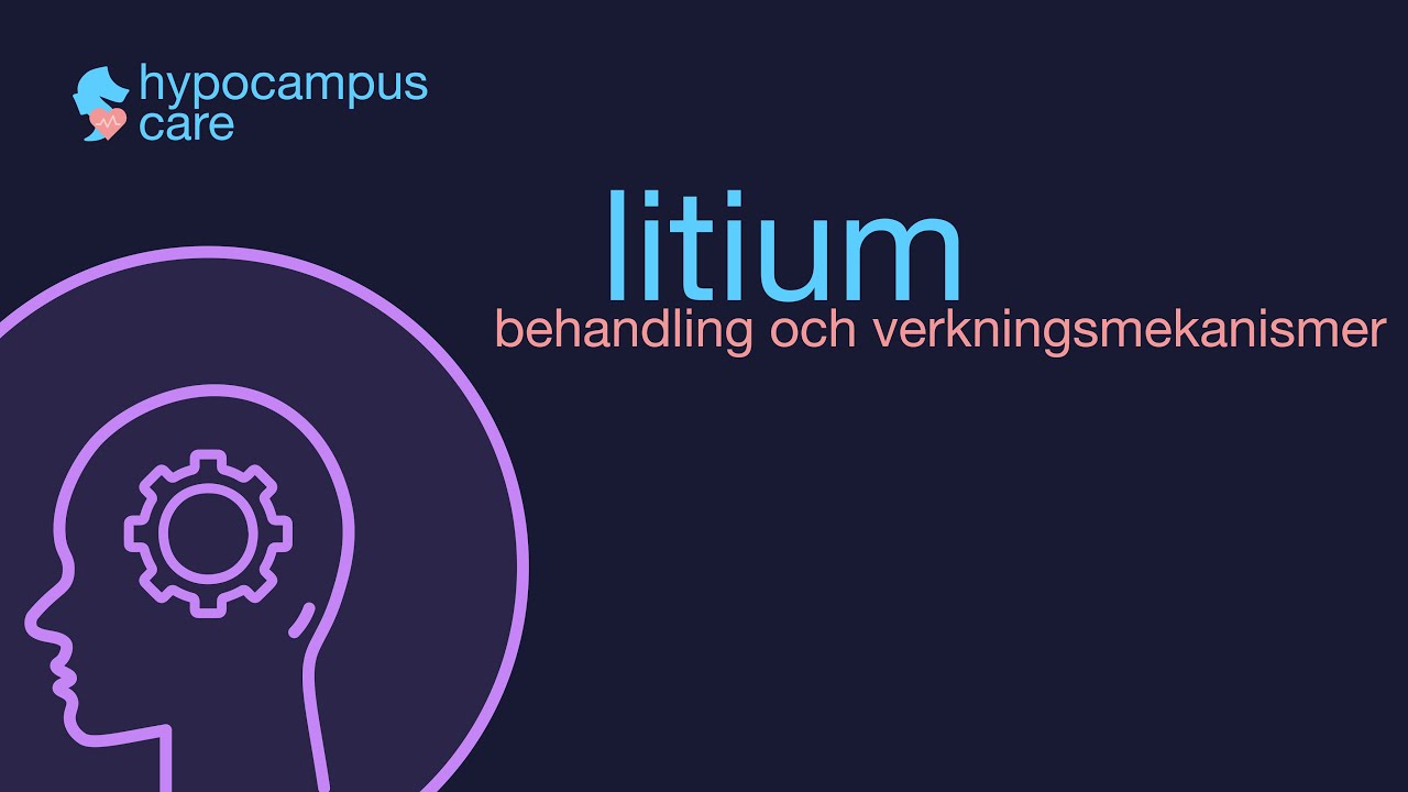 Litium - Farmakologi