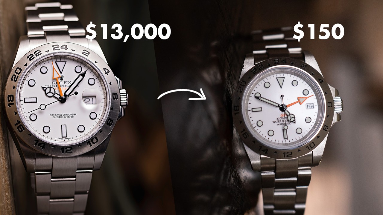 Я попытался собрать часы Rolex Explorer и проверил их в действии.