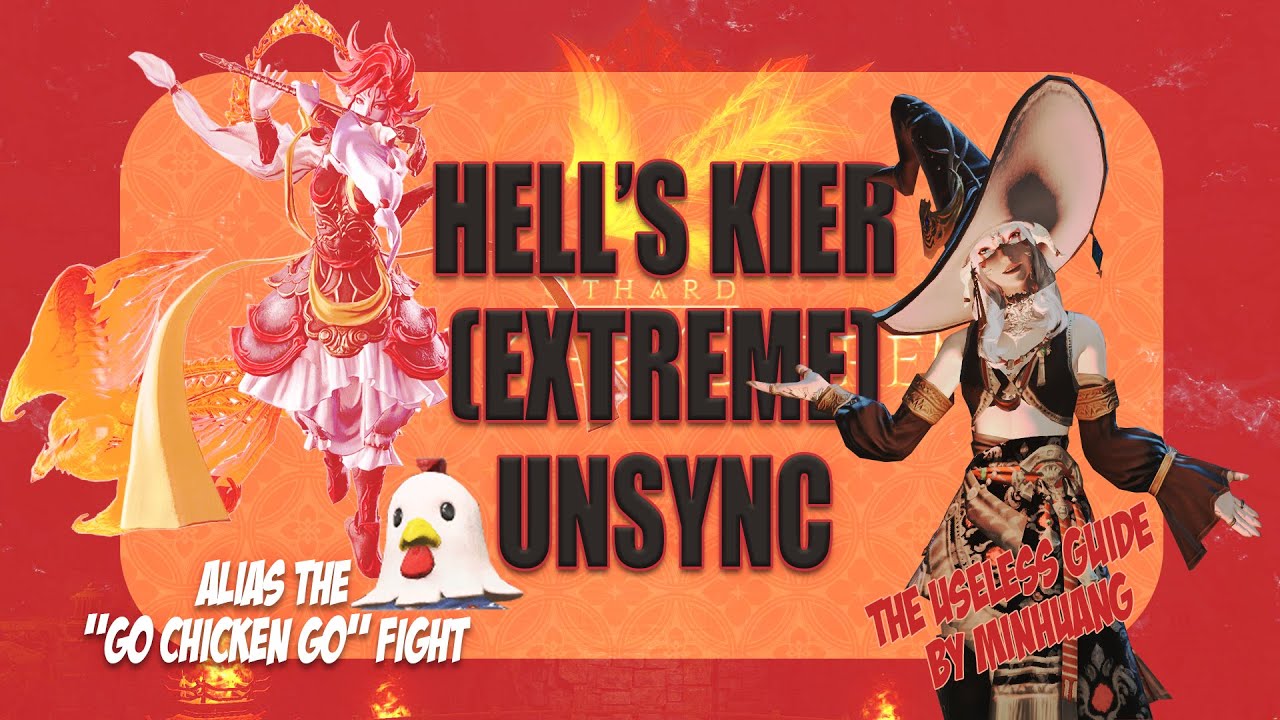 FFXIV - Hell's Kier EX (Unsync) | Suzaku EX but easy.