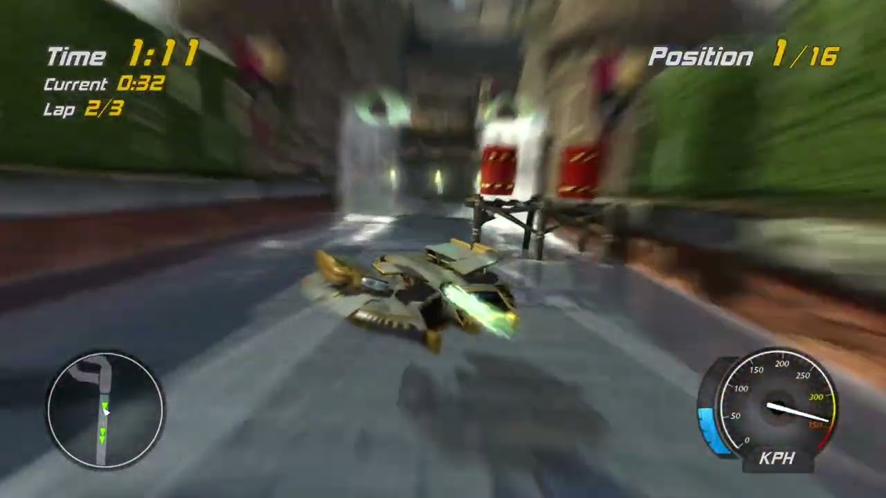 Hydro Thunder Hurricane Castle Von Boom New Record Glitched run 1:53.48.