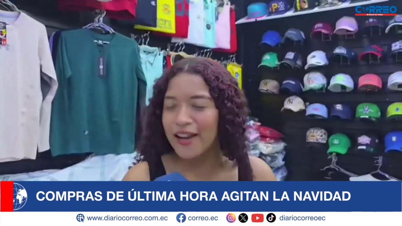 Compras de última hora agitan la Navidad