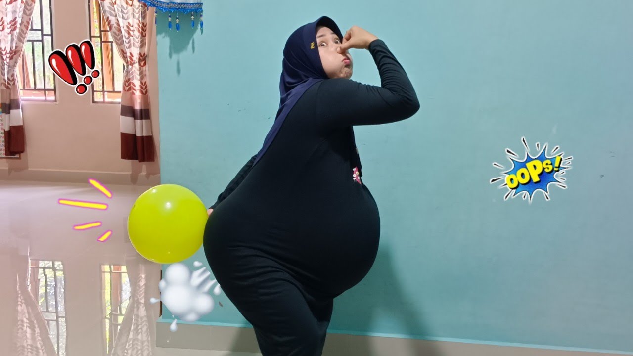 drama💕😂mama hamil gendut pompa balon pakai kentut sampai meledak melahirkan bayi jumbo