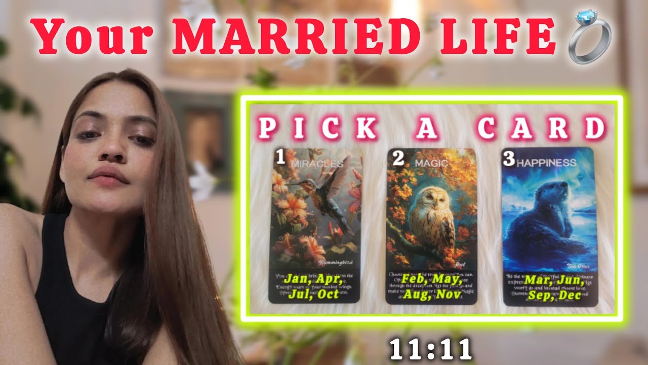😍Your Future MARRIED LIFE●💰Lifestyle●❤️Love●💸MONEY●🌈PICK A CARD●♾️TIMELESS Tarot by NAZISH