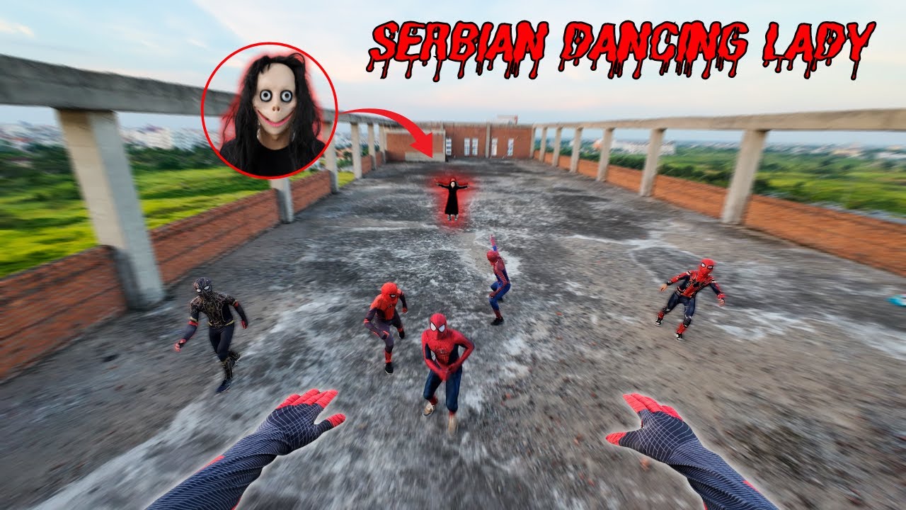 SUMMARY: Serbian Dancing Lady Vs Team Spider Man | Spectacular Chases ( Action POV Live Story )