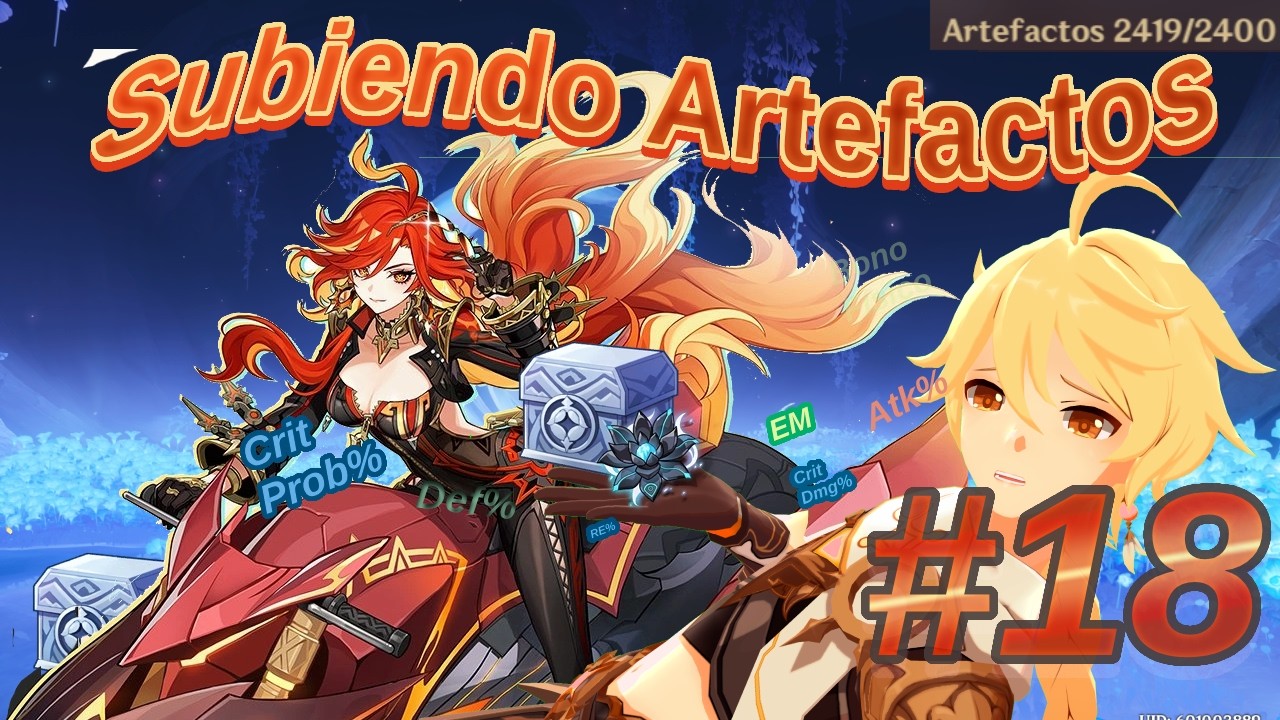 [Genshin Impact] Subiendo Artefactos #18