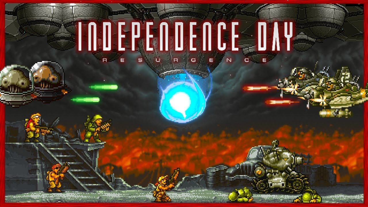 DIA DE LA INDEPENDENCIA - Héroes🤝Villanos - Metal Slug X (Remake)
