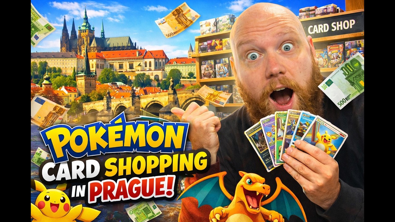 I Went Pokémon Card Shopping in Prague… Here’s What Happened!