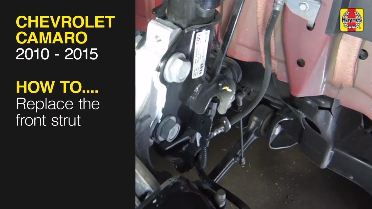 How to replace the front strut on the Chevrolet Camaro (2010 - 2015)